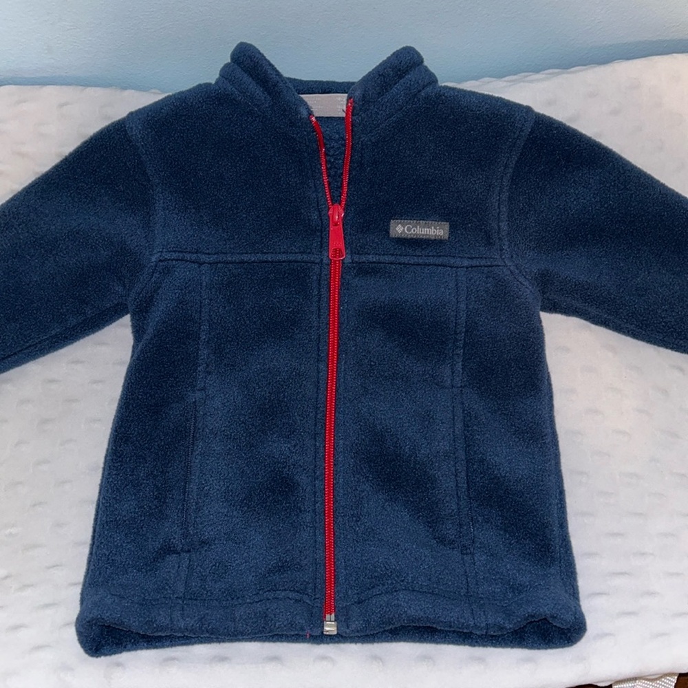 Toddler Columbia Navy Fleece Jacket